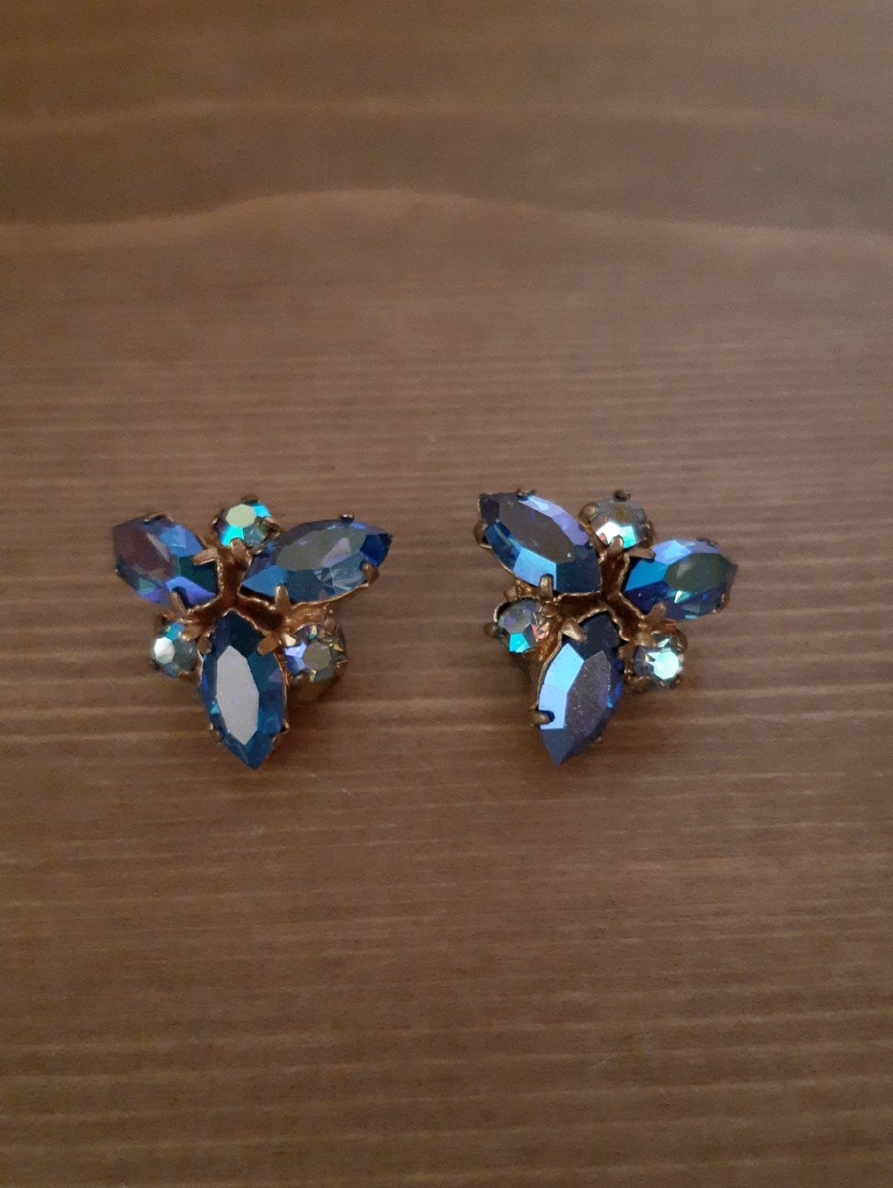 Vintage Sherman Clip On Earrings